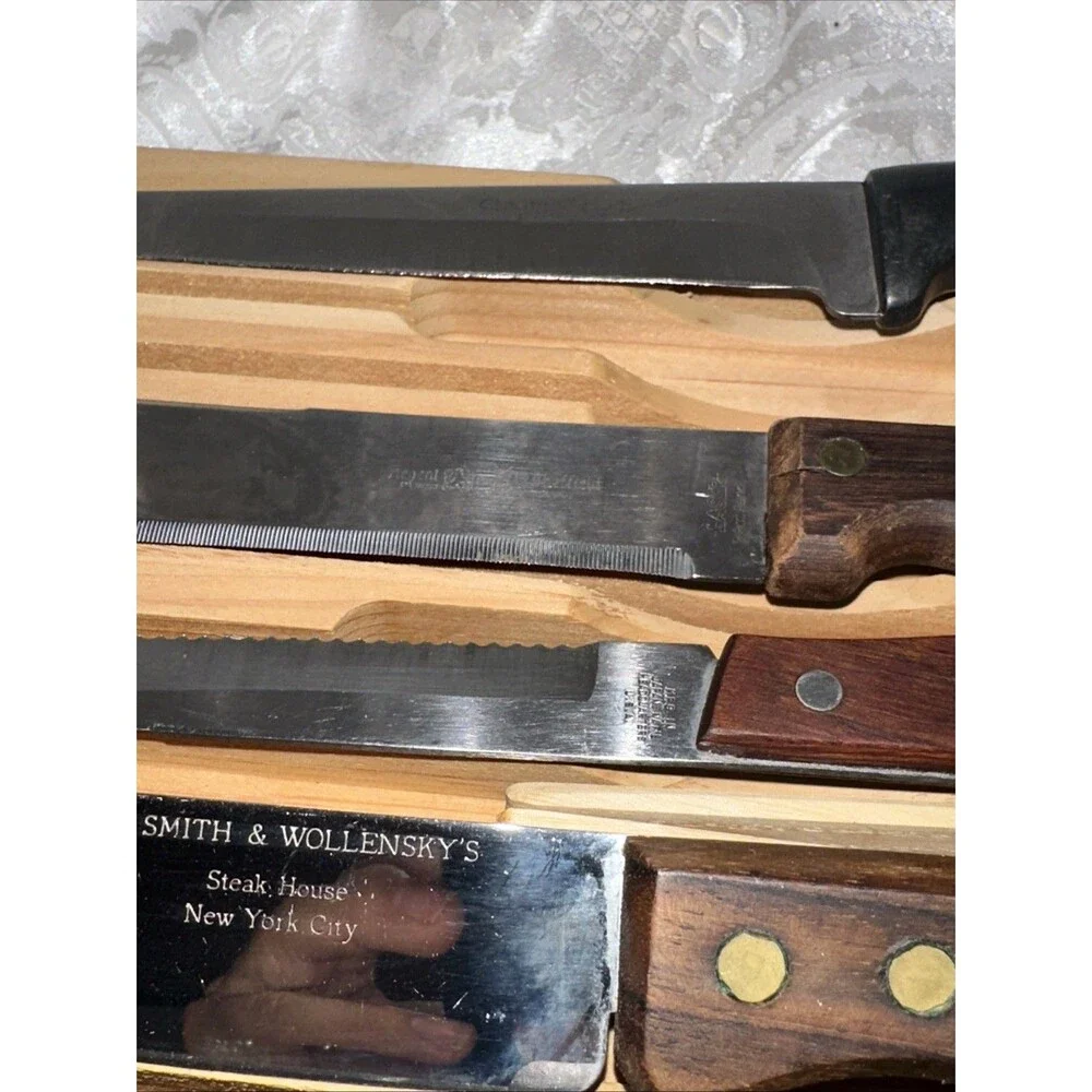 Smith & Wollensky Zwilling JA Henckels 3 piece Steak Knives/ Other Kinds Include